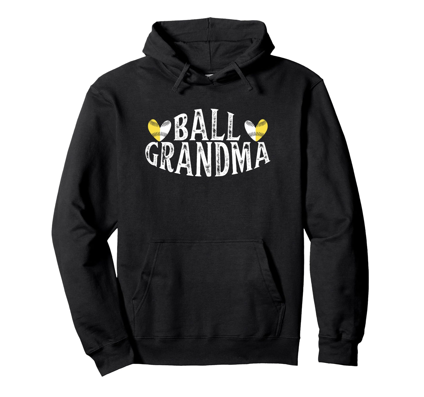 Funny Baseball Ball Grandma Hoodie - Aesthetic Graphic Unisex - T-Shirt, Sweatshirt, Hoodie