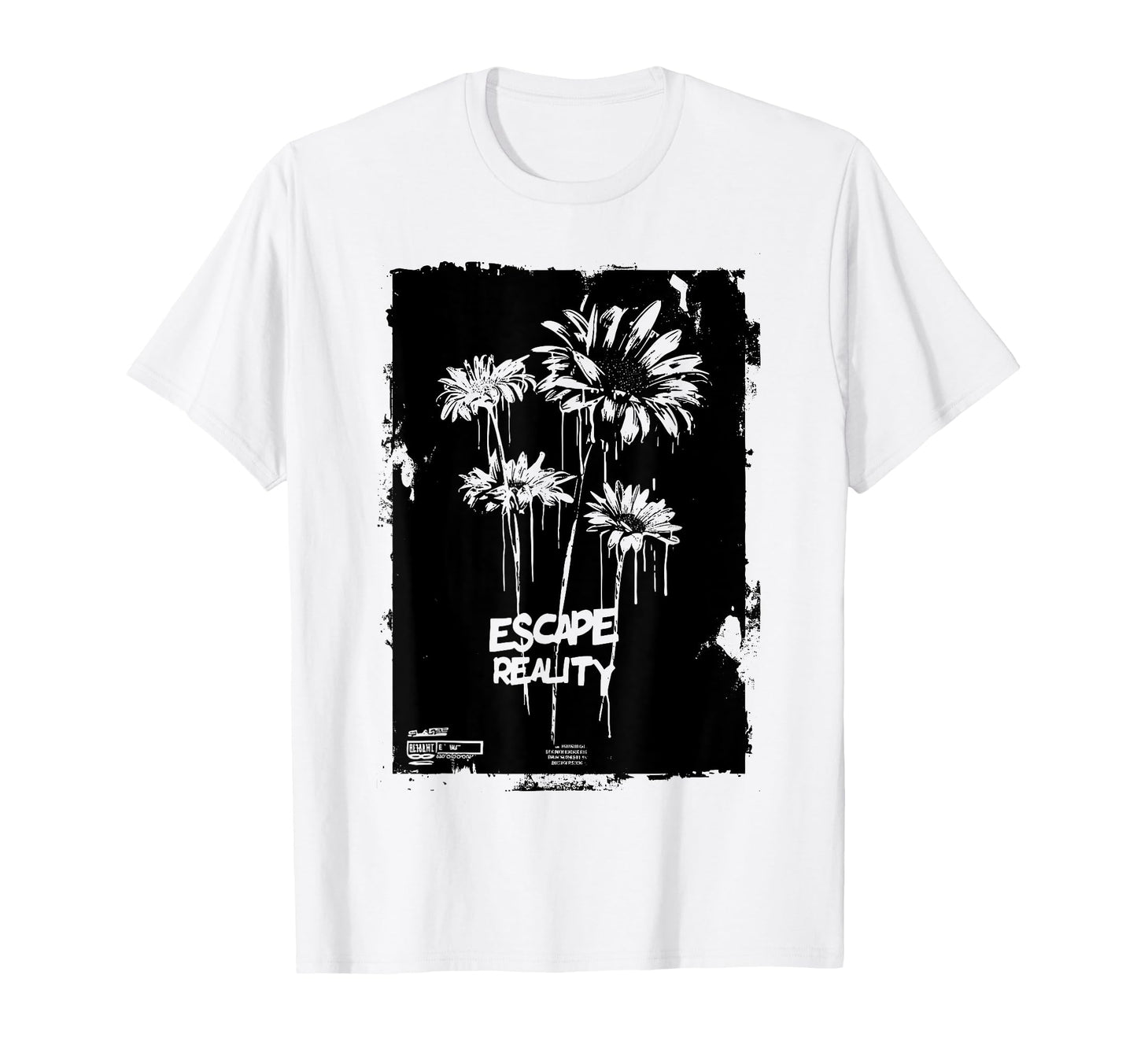 Escape Reality 90S Grunge Emo Edgy Y2K T-Shirt - Novelty Apparel Unisex - T-Shirt, Sweatshirt, Hoodie