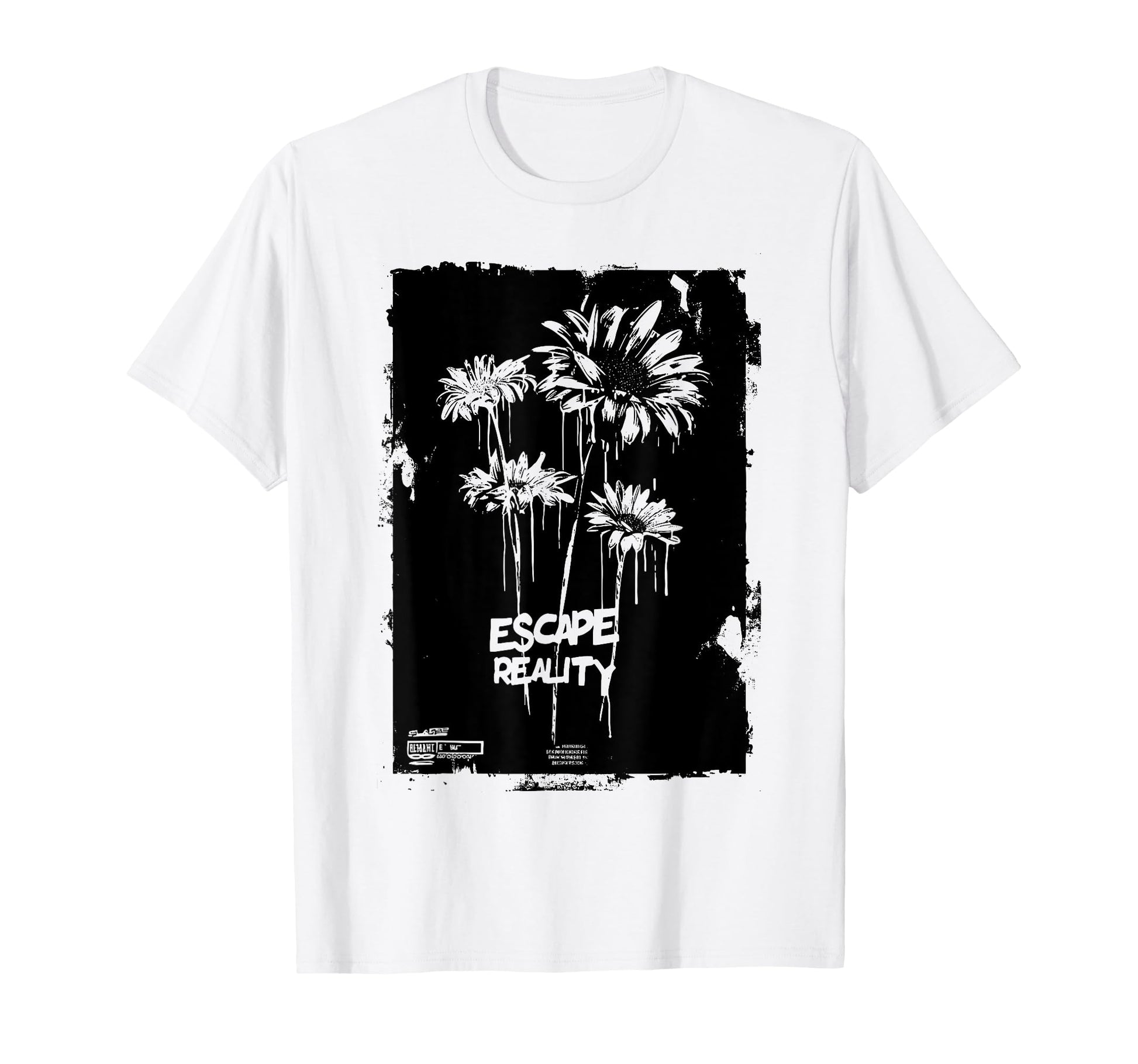 Escape Reality 90S Grunge Emo Edgy Y2K T-Shirt - Novelty Apparel Unisex - T-Shirt, Sweatshirt, Hoodie