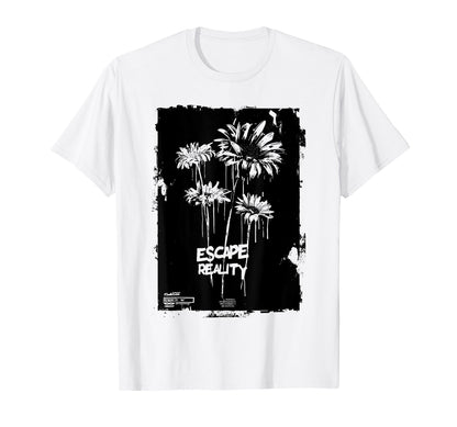 Escape Reality 90S Grunge Emo Edgy Y2K T-Shirt - Novelty Apparel Unisex - T-Shirt, Sweatshirt, Hoodie