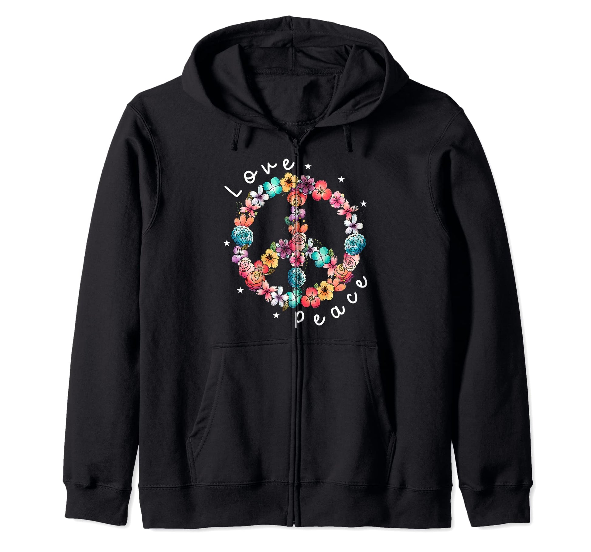 Peace Peace Harmony Hippie Peace T-Shirt - Aesthetic Graphic Men Women - T-Shirt, Sweatshirt, Hoodie