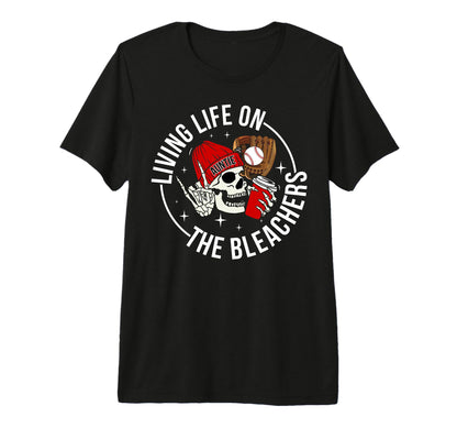 Bleachers Baseball Aunt Baseball T-Shirt - Fun Novelty Design for Adults - T-Shirt, Sweatshirt, Hoodie