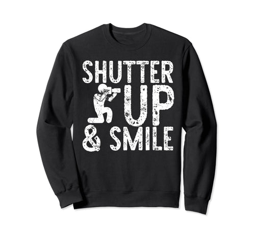 Photo Camera Photographer Flash Sweatshirt - Aesthetic Graphic for Adults - T-Shirt, Sweatshirt, Hoodie