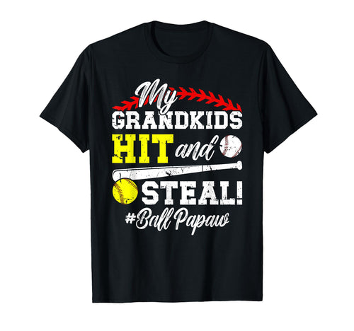 Ball Papaw Baseball Softball Papaw T-Shirt - Streetwear Style Unisex - T-Shirt, Sweatshirt, Hoodie