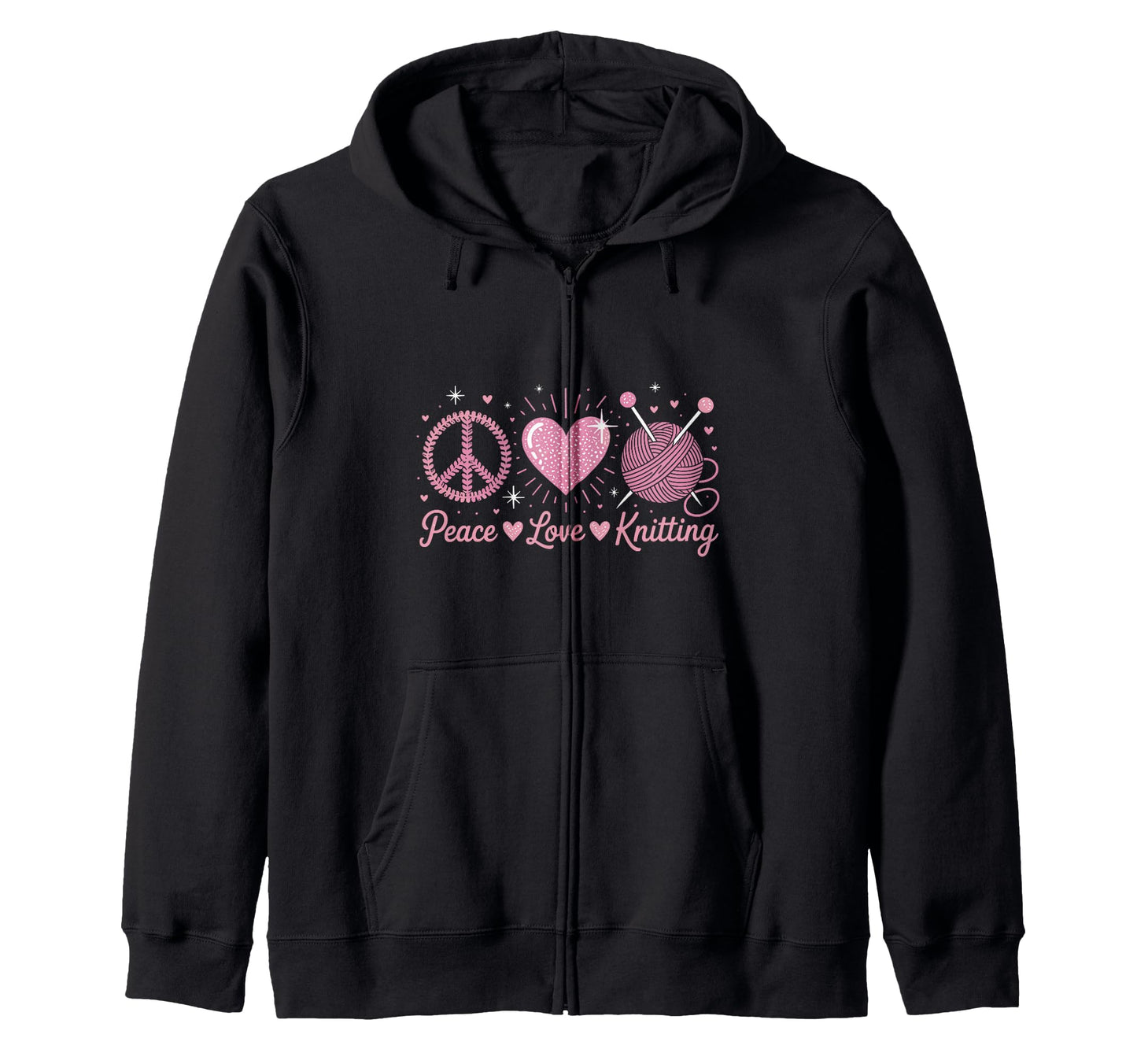 Funny Knitting Knitter Yarn Lover Jm Hoodie - Custom Art Print Men Women - T-Shirt, Sweatshirt, Hoodie