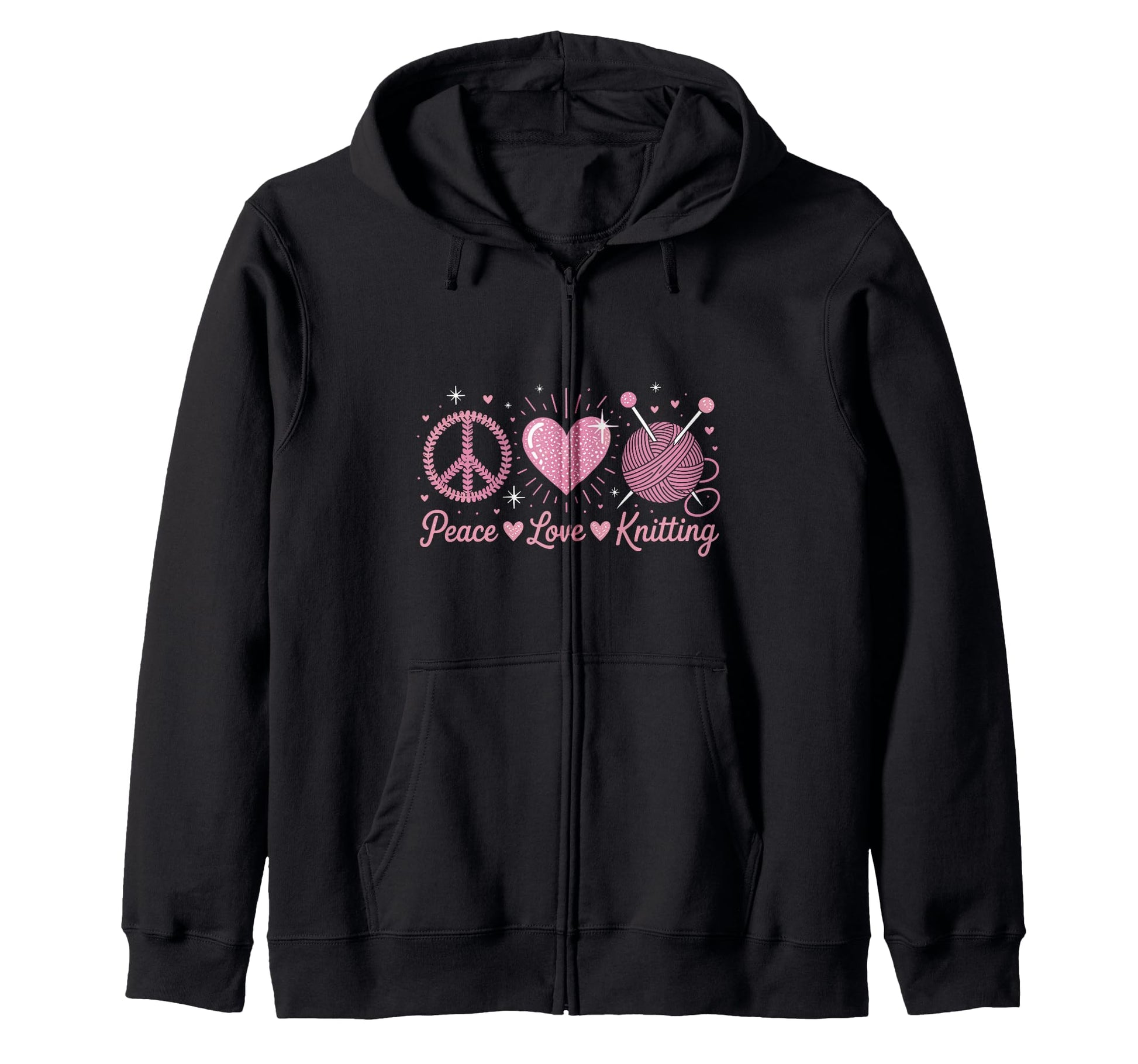 Funny Knitting Knitter Yarn Lover Jm Hoodie - Custom Art Print Men Women - T-Shirt, Sweatshirt, Hoodie