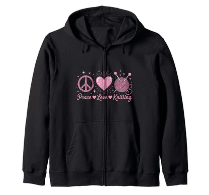 Funny Knitting Knitter Yarn Lover Jm Hoodie - Custom Art Print Men Women - T-Shirt, Sweatshirt, Hoodie
