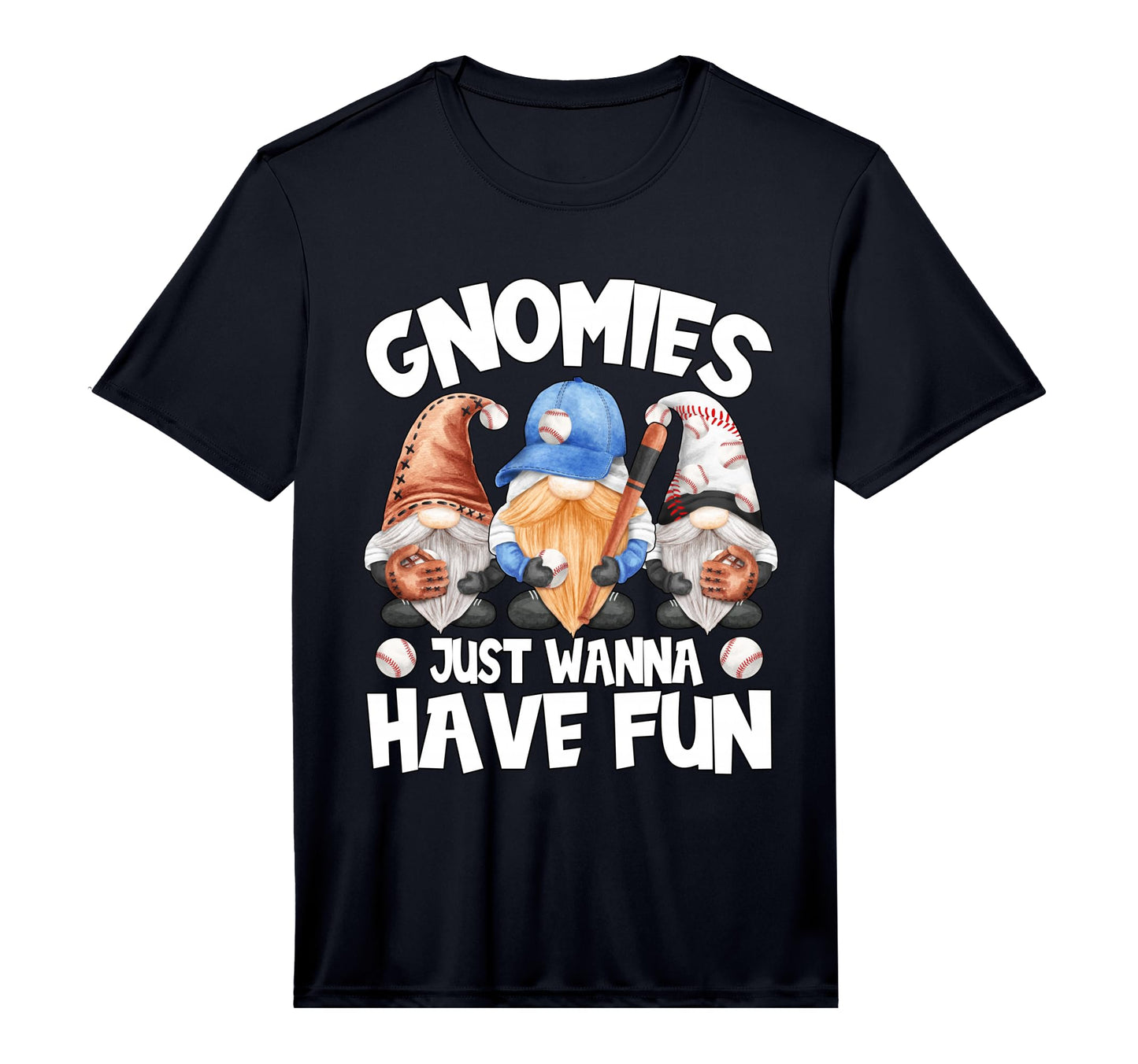 Unique Baseball Gnome Funday And Best T-Shirt - Custom Art Print Men Women - T-Shirt, Sweatshirt, Hoodie