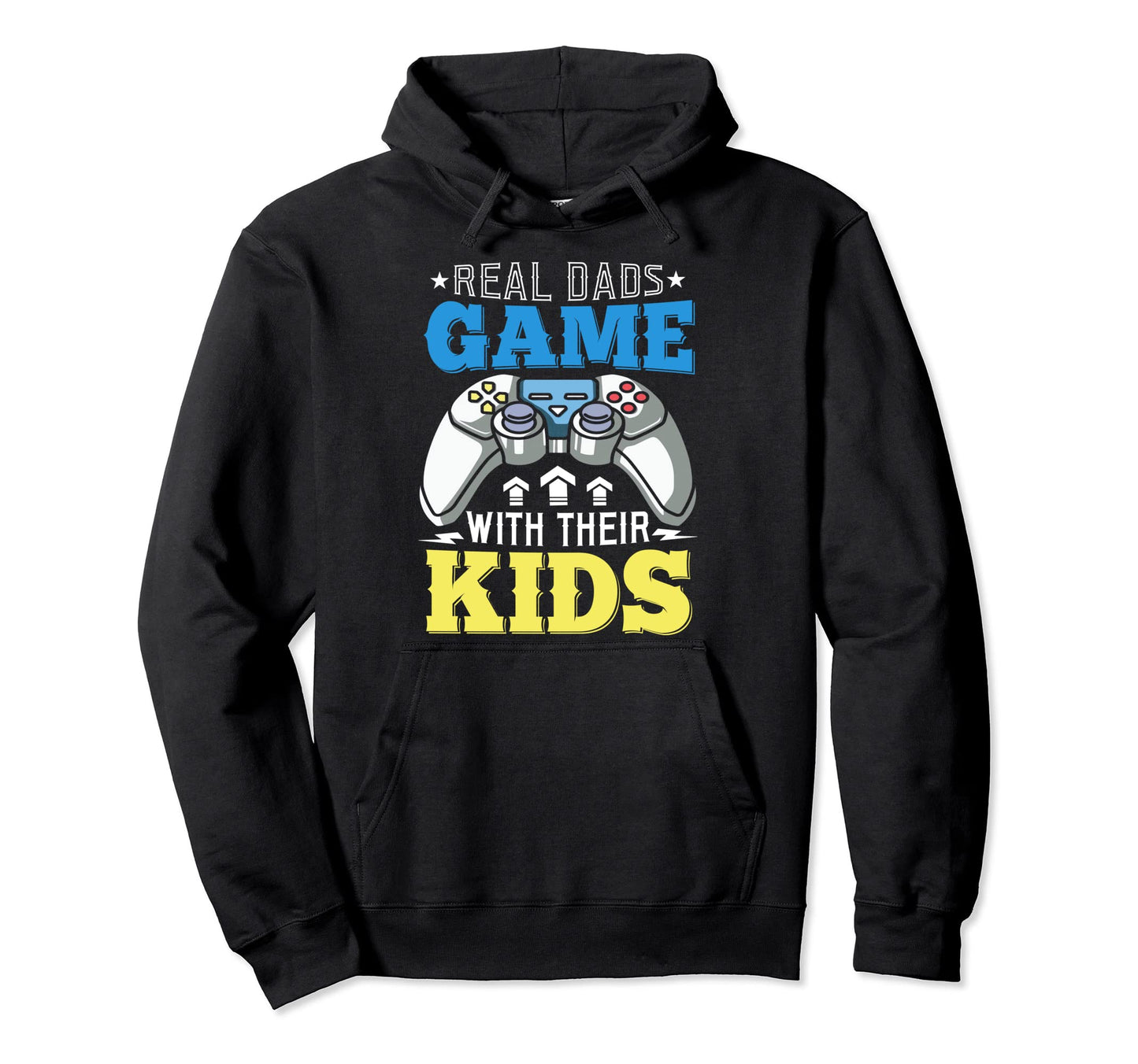 Gaming Fathers Day Gamer Dad Gift From Hoodie - Minimalist Print Men Women - T-Shirt, Sweatshirt, Hoodie
