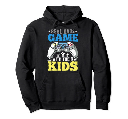 Gaming Fathers Day Gamer Dad Gift From Hoodie - Minimalist Print Men Women - T-Shirt, Sweatshirt, Hoodie