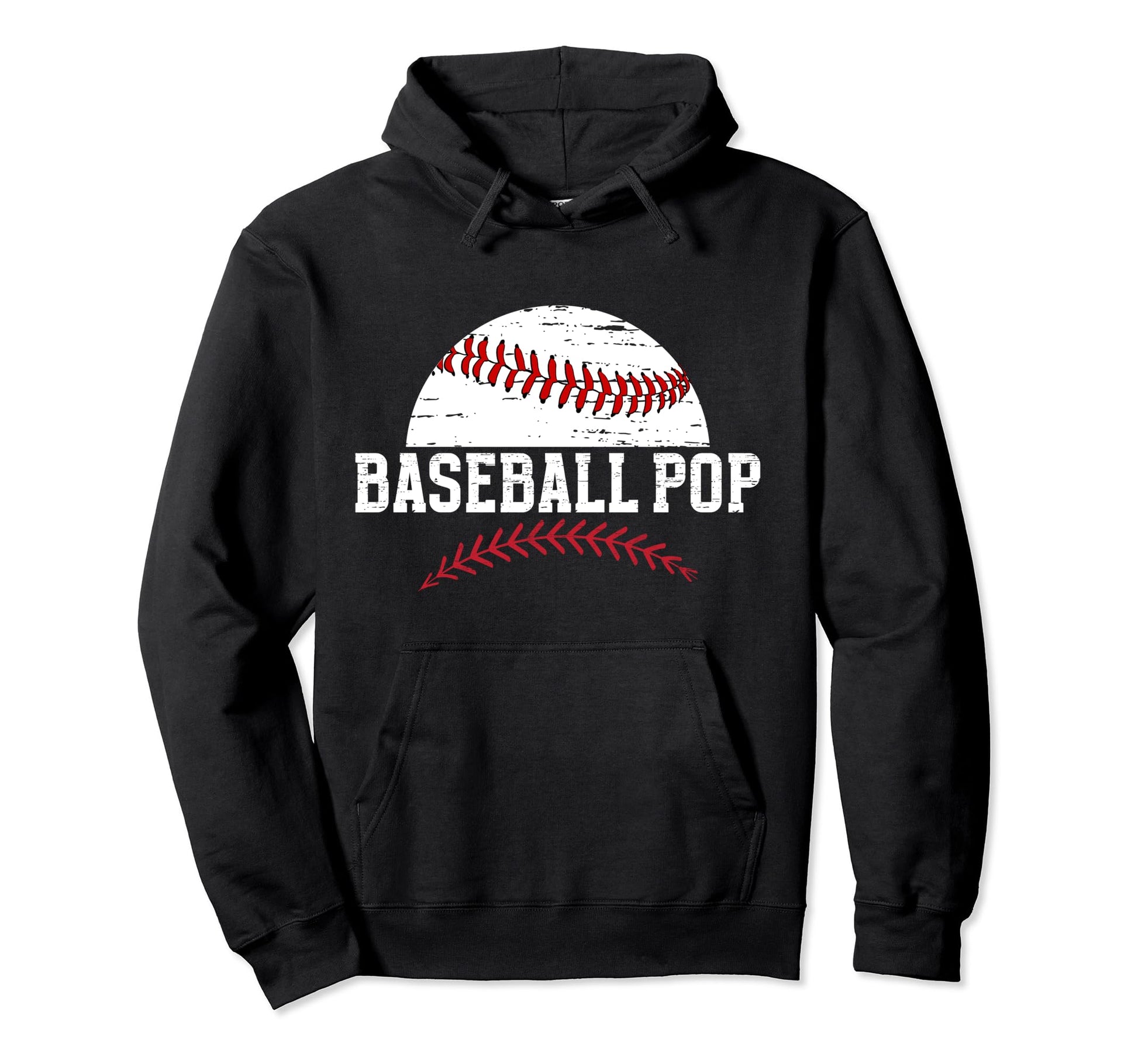 Baseball Pop Grandpa Pop Baseball Player Pop Hoodie - Graphic Print Unisex - T-Shirt, Sweatshirt, Hoodie