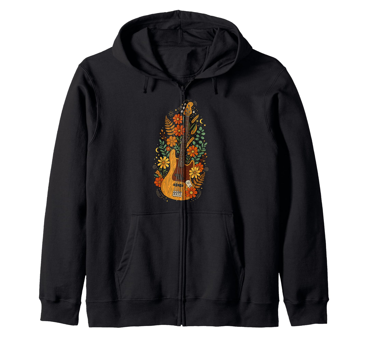 Bass Guitar Guitar Gift Bassist Sweatshirt - Graphic Print Men Women - T-Shirt, Sweatshirt, Hoodie