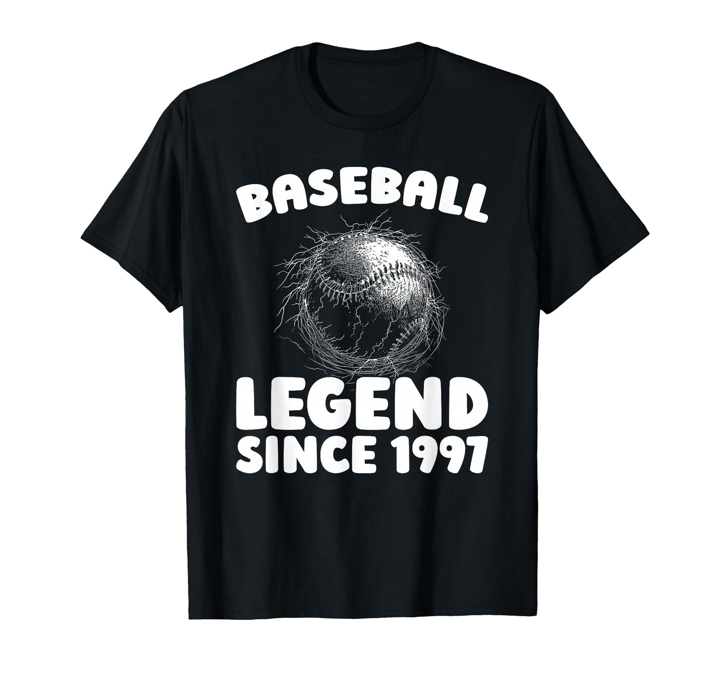 Born 1997 Baseballer Sport Player T-Shirt - Casual Everyday Wear Men Women - T-Shirt, Sweatshirt, Hoodie