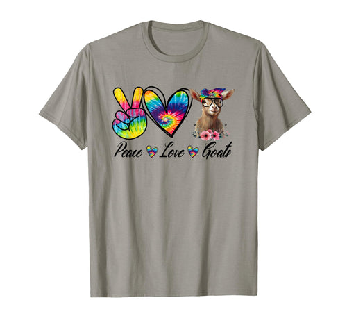 Peace Love Goats T-Shirt - Trendy Graphic Men Women - T-Shirt, Sweatshirt, Hoodie