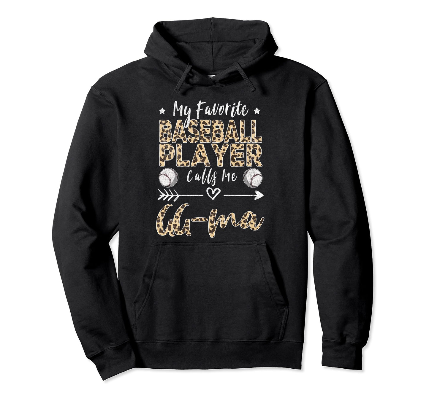 My Favorite Baseball Player Calls Me Gg Hoodie - Graphic Print Men Women - T-Shirt, Sweatshirt, Hoodie