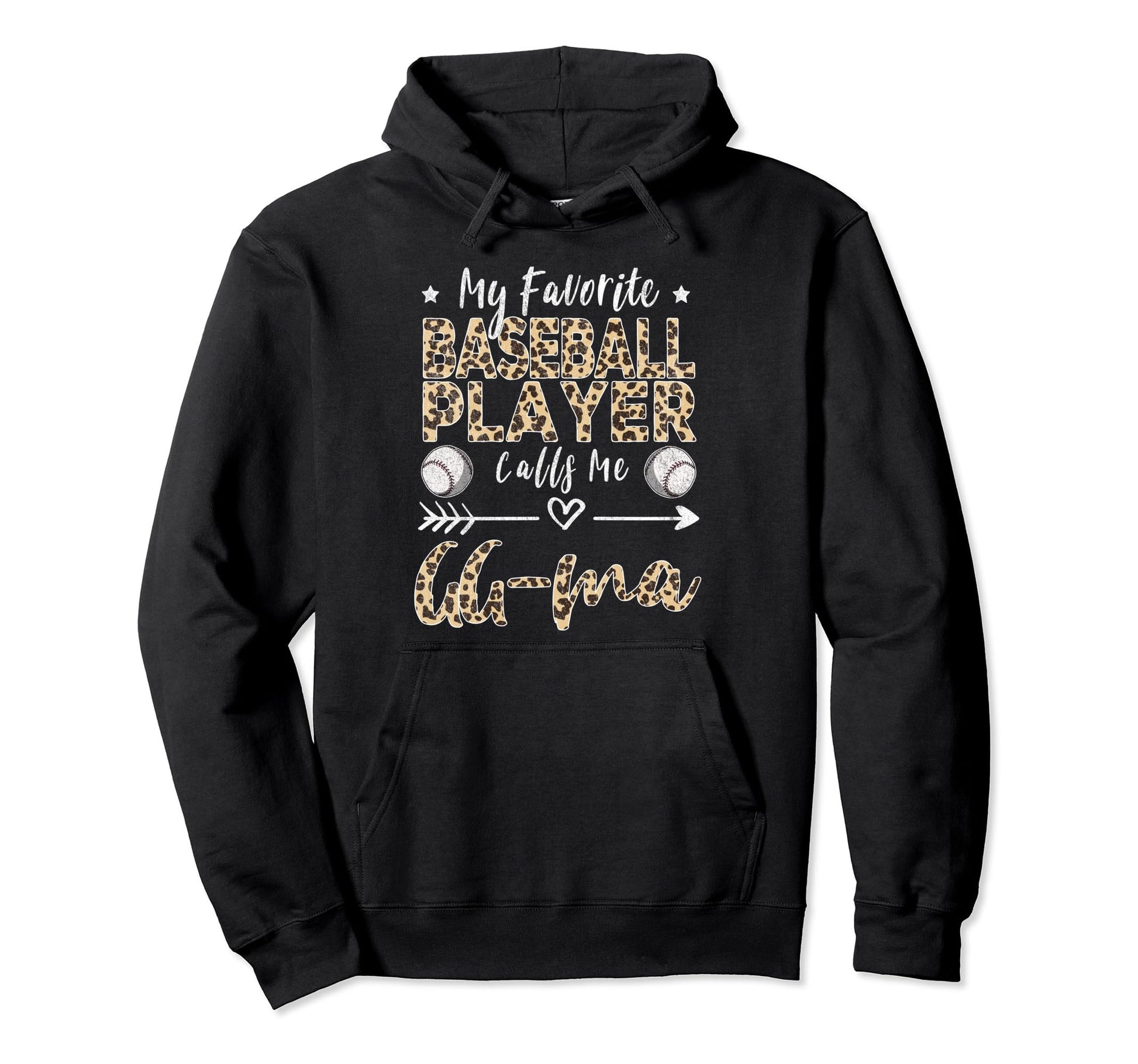 My Favorite Baseball Player Calls Me Gg Hoodie - Graphic Print Men Women - T-Shirt, Sweatshirt, Hoodie