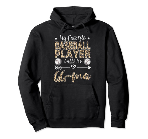 My Favorite Baseball Player Calls Me Gg Hoodie - Graphic Print Men Women - T-Shirt, Sweatshirt, Hoodie