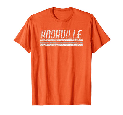 Knoxville Tennessee Weathered Stripe T-Shirt - Streetwear Style Unisex - T-Shirt, Sweatshirt, Hoodie