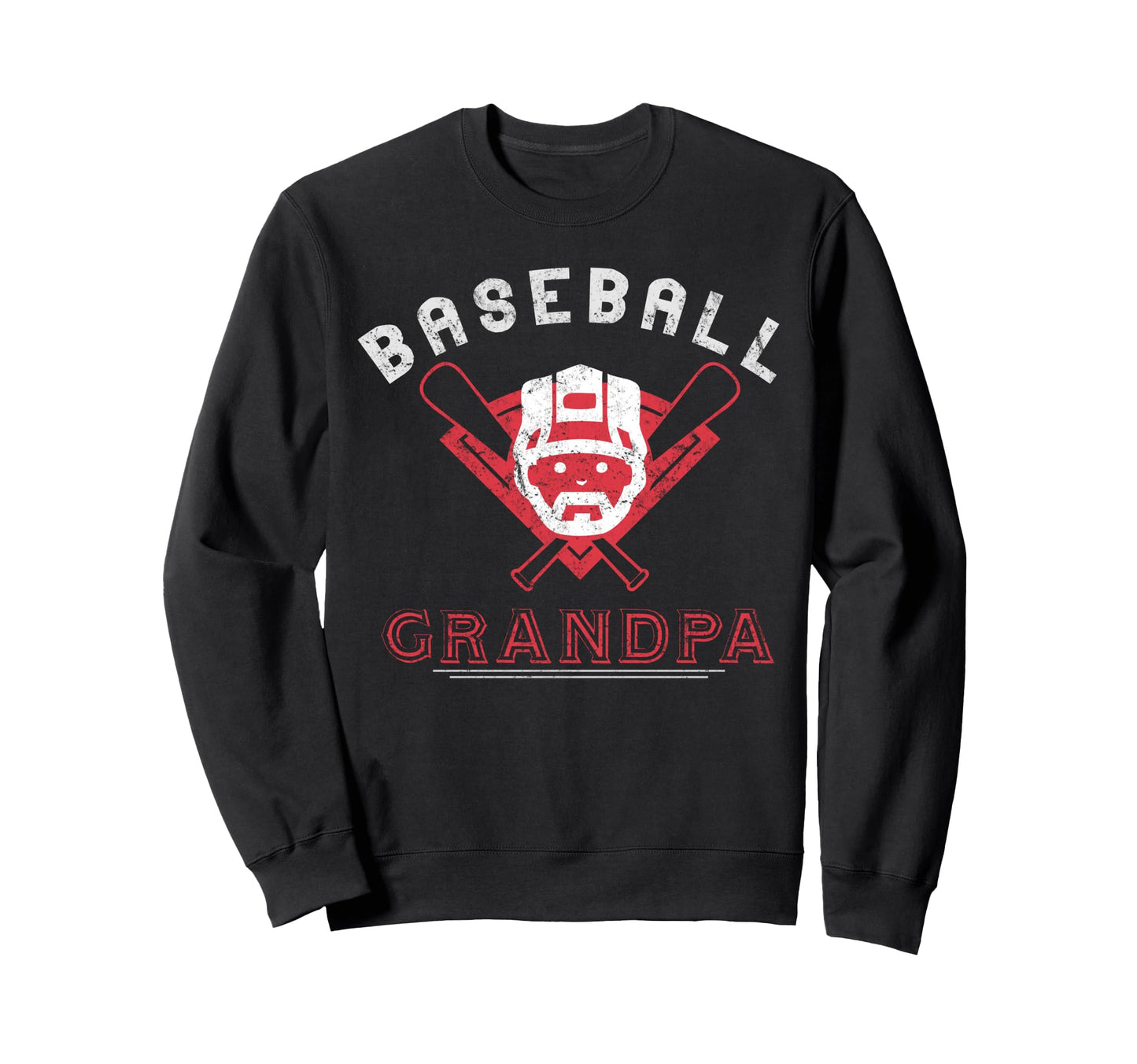 Baseball Grandpa Grandfather Sport Sweatshirt - Fun Novelty Design Unisex - T-Shirt, Sweatshirt, Hoodie