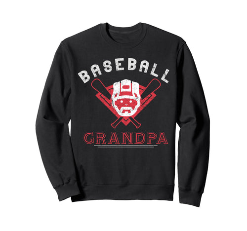 Baseball Grandpa Grandfather Sport Sweatshirt - Fun Novelty Design Unisex - T-Shirt, Sweatshirt, Hoodie