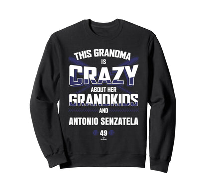 Grandma Crazy Antonio Senzatela Sweatshirt - Streetwear Style Unisex - T-Shirt, Sweatshirt, Hoodie