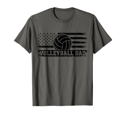Fathers Day Daddy Papa Volleyball T-Shirt - Fun Novelty Design Men Women - T-Shirt, Sweatshirt, Hoodie
