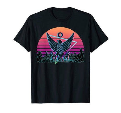 Horus Falcon Egyptian God Ancient Egypt T-Shirt - Custom Art Print Unisex - T-Shirt, Sweatshirt, Hoodie