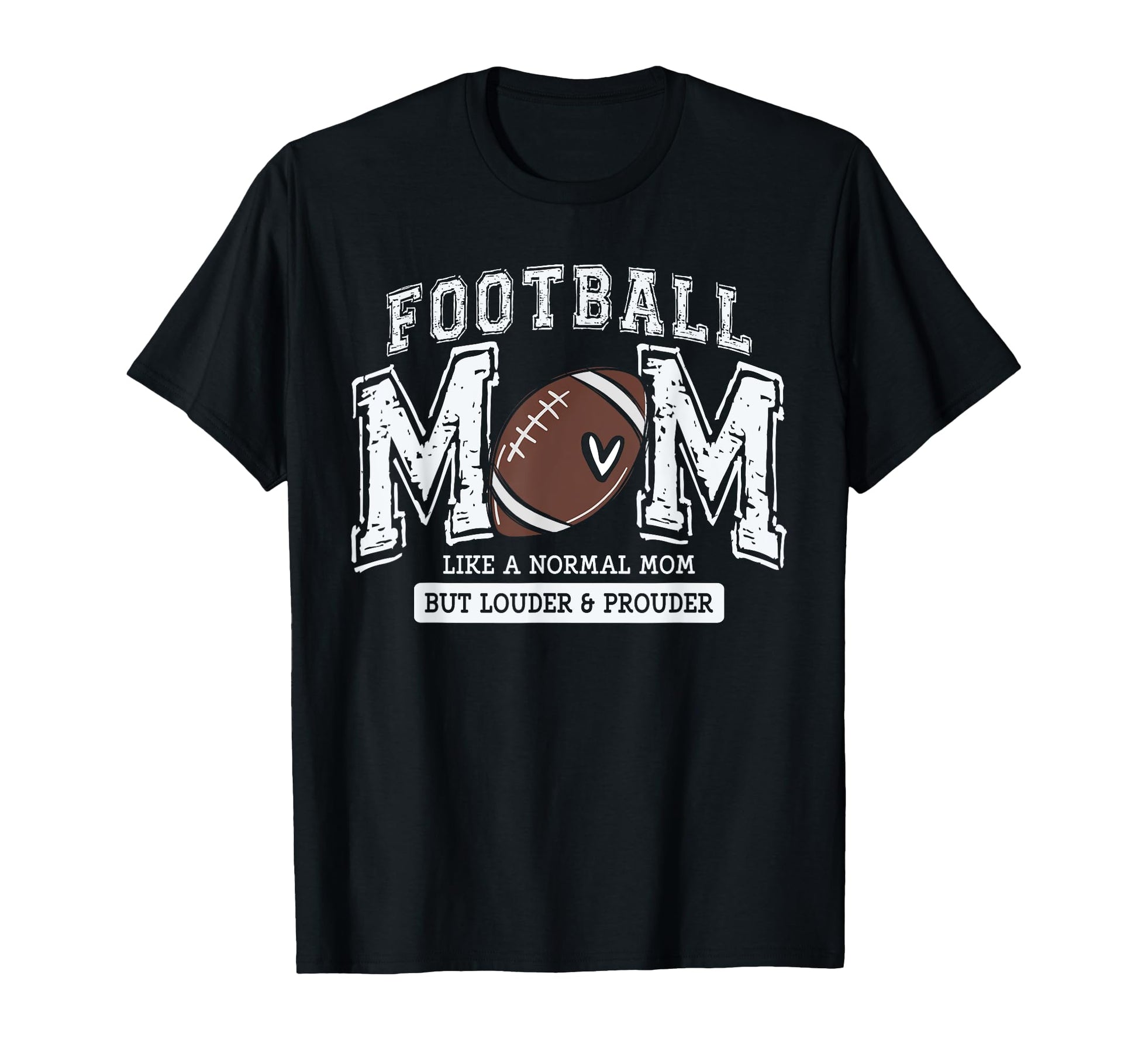 Football Mom Game Day Football T-Shirt - Minimalist Print for Adults - T-Shirt, Sweatshirt, Hoodie