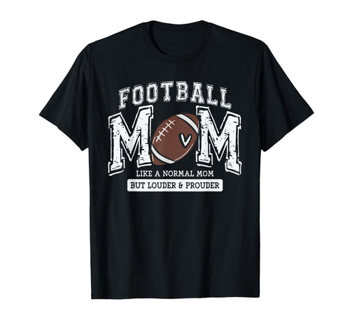 Football Mom Game Day Football T-Shirt - Minimalist Print for Adults - T-Shirt, Sweatshirt, Hoodie