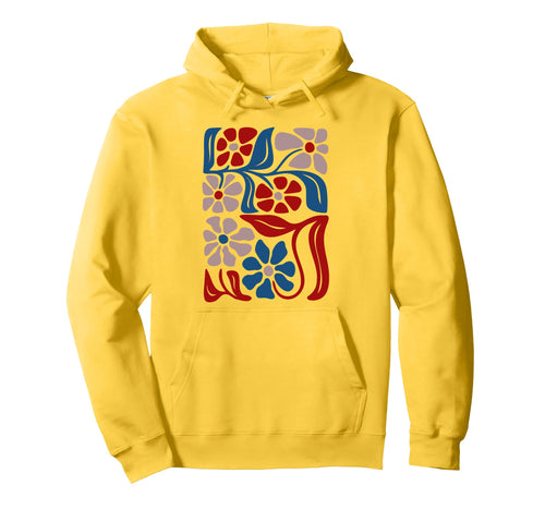 Boho Floral Art Summer Hoodie - Novelty Apparel Unisex - T-Shirt, Sweatshirt, Hoodie