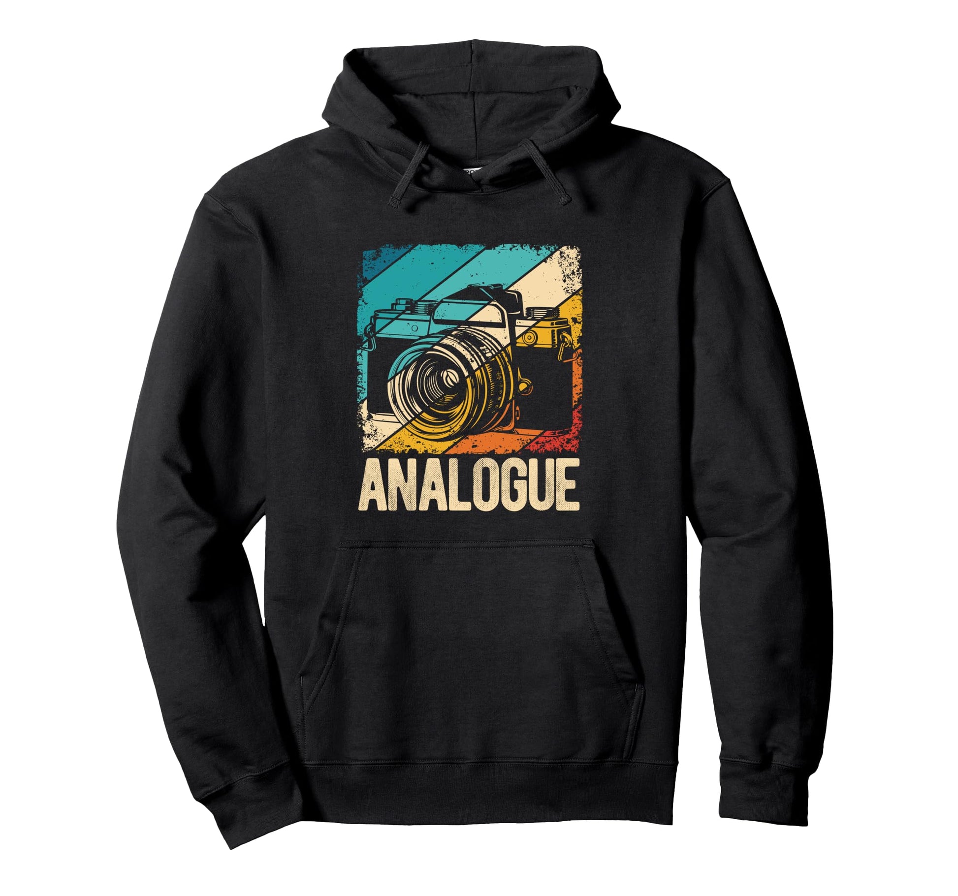 Analogue Camera Hoodie - Custom Art Print Unisex - T-Shirt, Sweatshirt, Hoodie