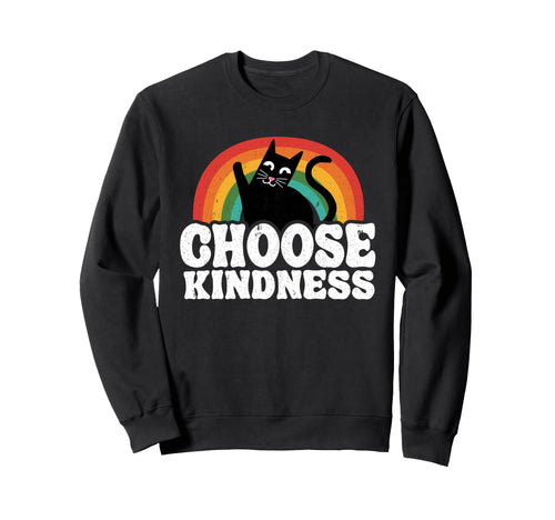 Choose Kindness Anti Bullying Sweatshirt - Minimalist Print for Adults - T-Shirt, Sweatshirt, Hoodie