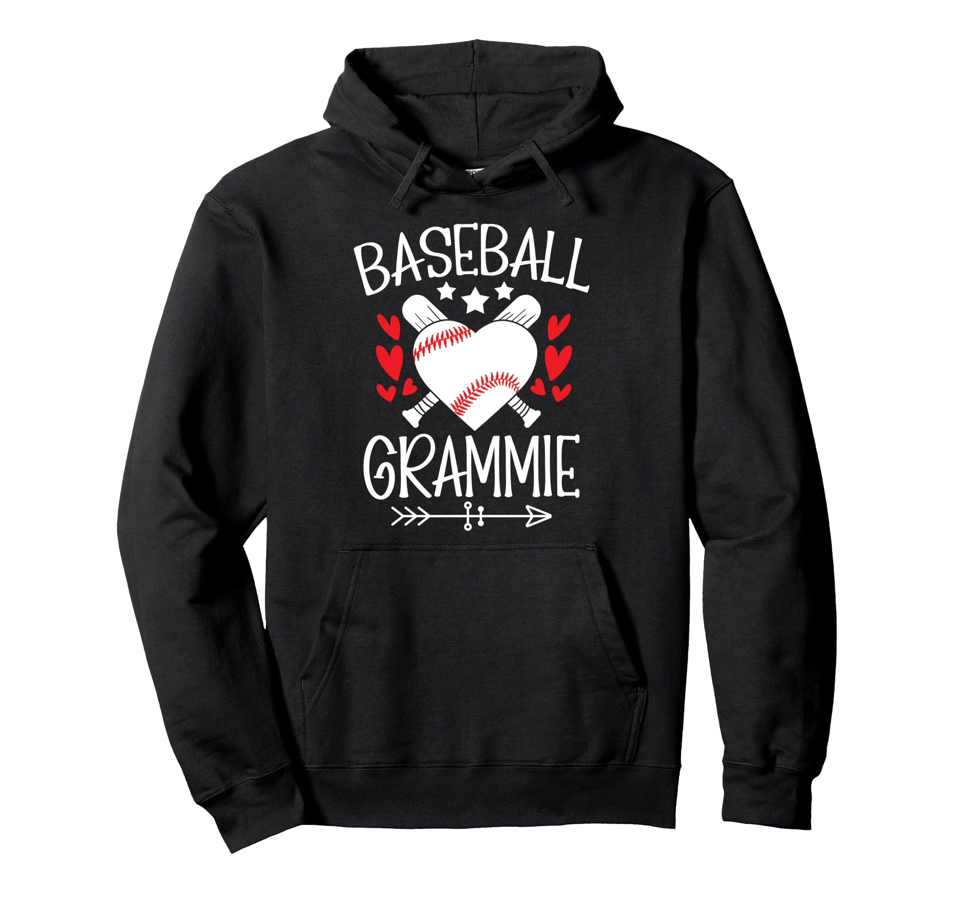 Baseball Grammie Baseball Player Hoodie - Custom Art Print for Adults - T-Shirt, Sweatshirt, Hoodie