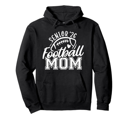 School Spirit Game Day Football Heart Hoodie - Unique Graphic for Adults - T-Shirt, Sweatshirt, Hoodie