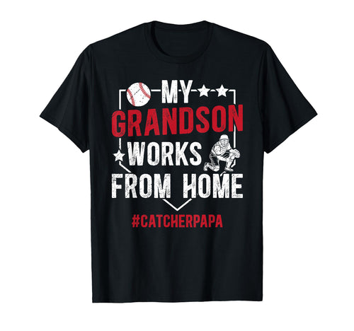 Baseball Catcher Papa Proud Papa T-Shirt - Streetwear Style Men Women - T-Shirt, Sweatshirt, Hoodie