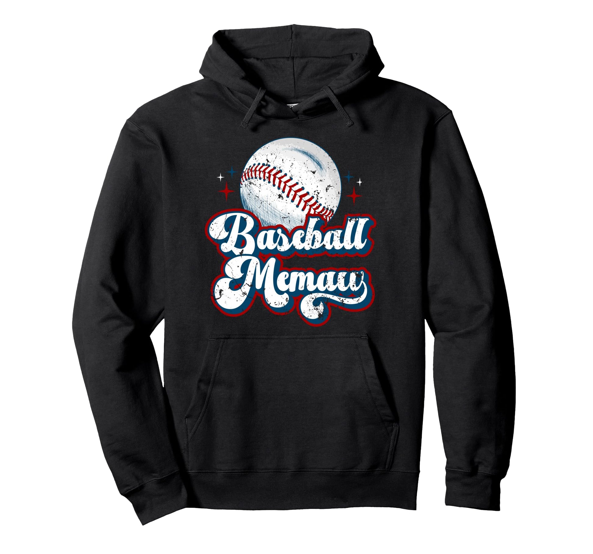 Baseball Memaw Baseball Player Memaw Hoodie - Aesthetic Graphic Men Women - T-Shirt, Sweatshirt, Hoodie