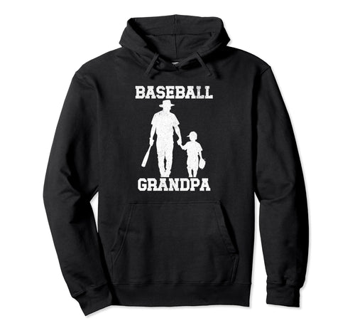 Baseball Grandpa Appreciation Hoodie - Aesthetic Graphic for Adults - T-Shirt, Sweatshirt, Hoodie