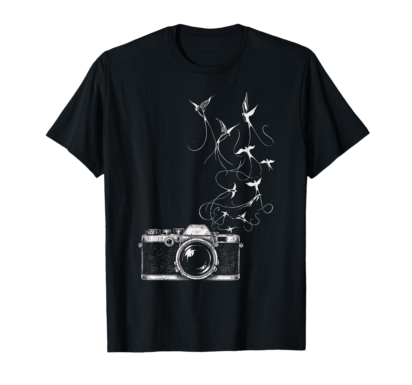 Photographer Camera Photography Birds T-Shirt - Casual Everyday Wear Unisex - T-Shirt, Sweatshirt, Hoodie
