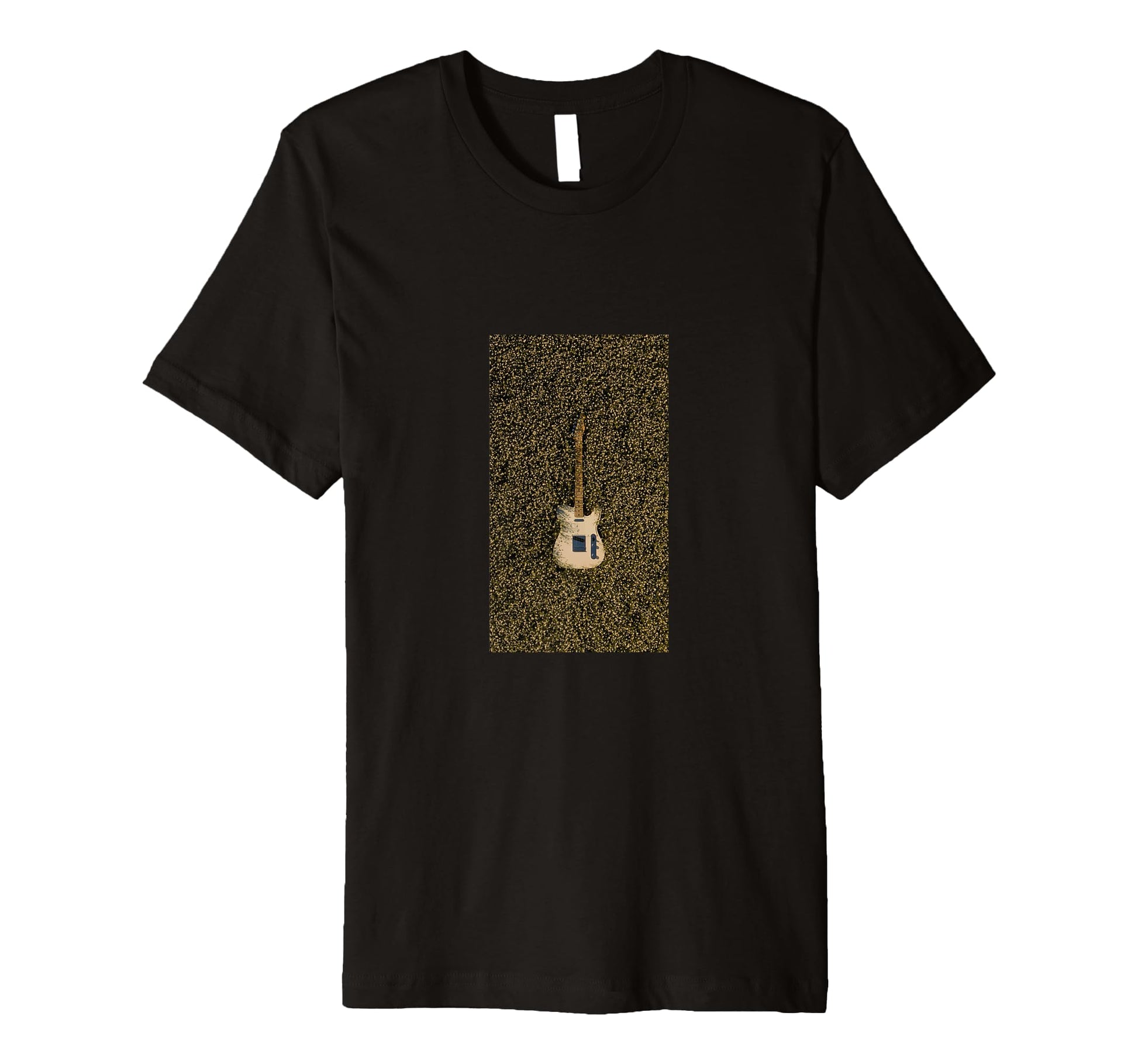 Rock Guitar Floral Music Vibes T-Shirt - Streetwear Style Men Women - T-Shirt, Sweatshirt, Hoodie