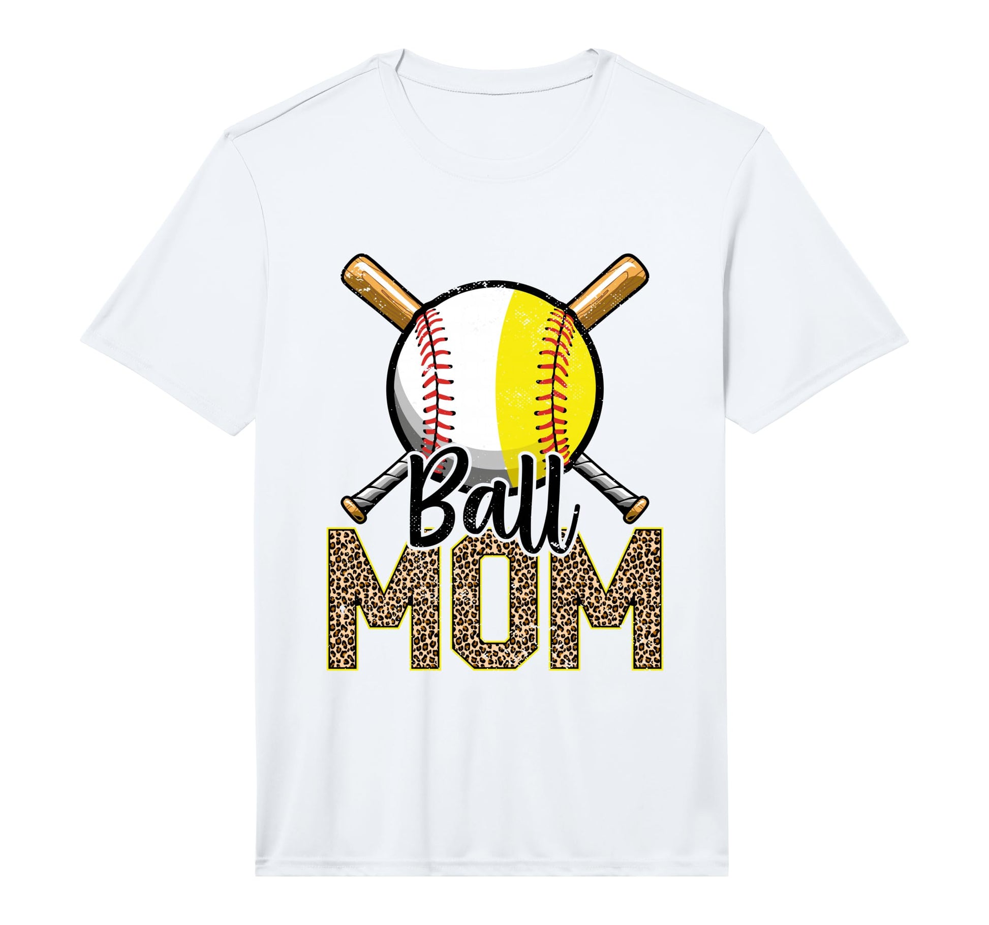 Mens Ball Mom Baseball Softball Mama T-Shirt - Minimalist Print Men Women - T-Shirt, Sweatshirt, Hoodie