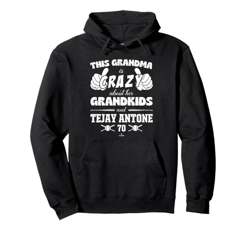 Grandma Crazy Tejay Antone Cincinnati Hoodie - Novelty Apparel Men Women - T-Shirt, Sweatshirt, Hoodie
