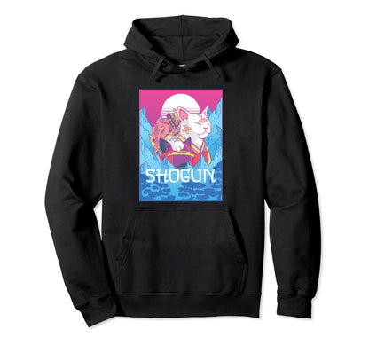 Japanese Aesthetic Shogun Mountains Hoodie - Graphic Print for Adults - T-Shirt, Sweatshirt, Hoodie