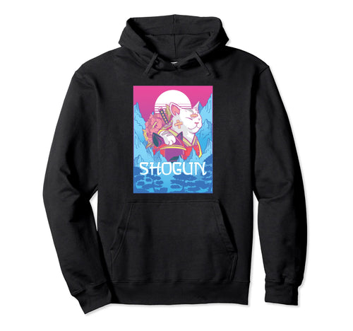 Japanese Aesthetic Shogun Mountains Hoodie - Graphic Print for Adults - T-Shirt, Sweatshirt, Hoodie