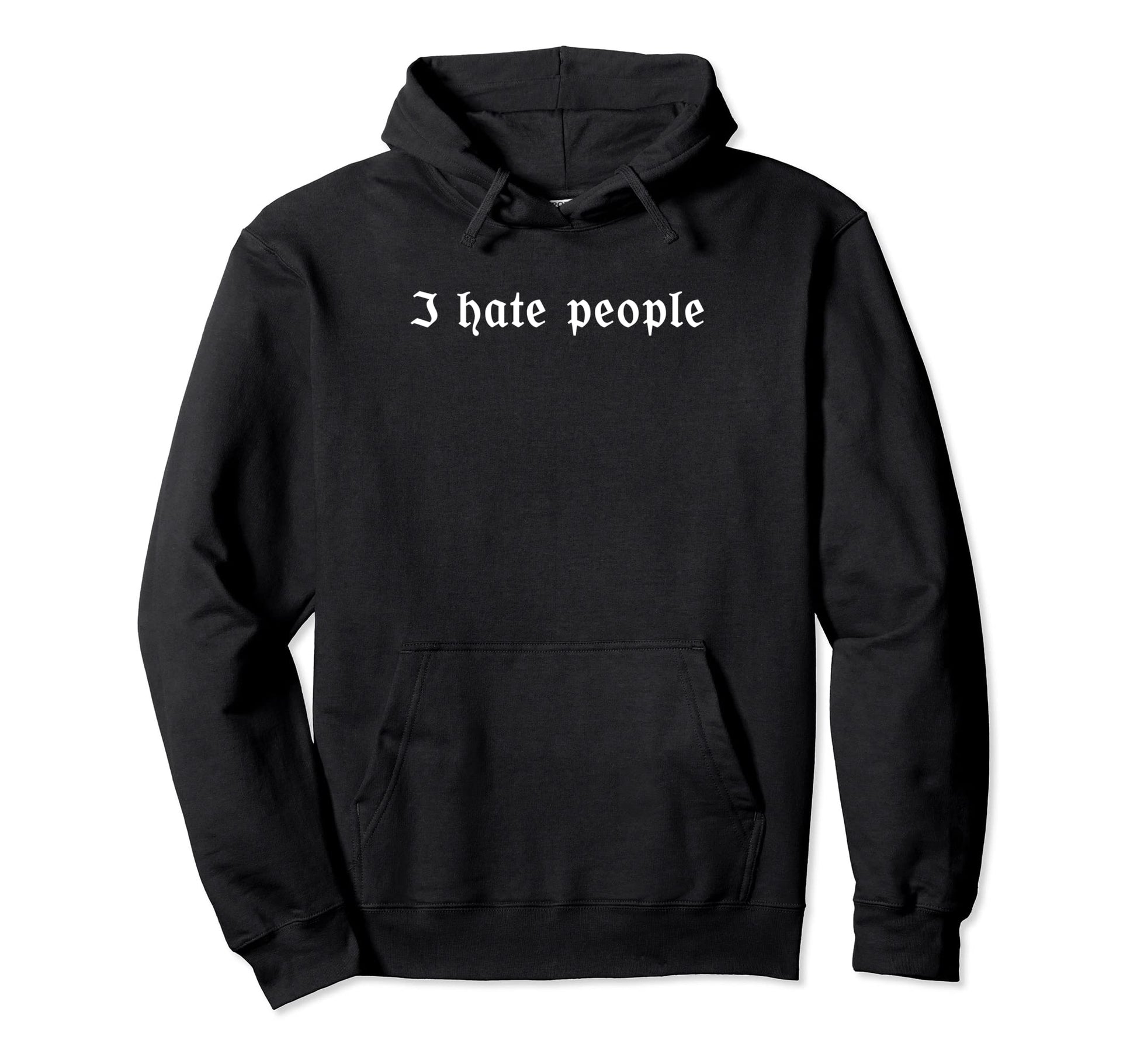 I Hate People E Aesthetic Gift Hoodie - Custom Art Print Unisex - T-Shirt, Sweatshirt, Hoodie
