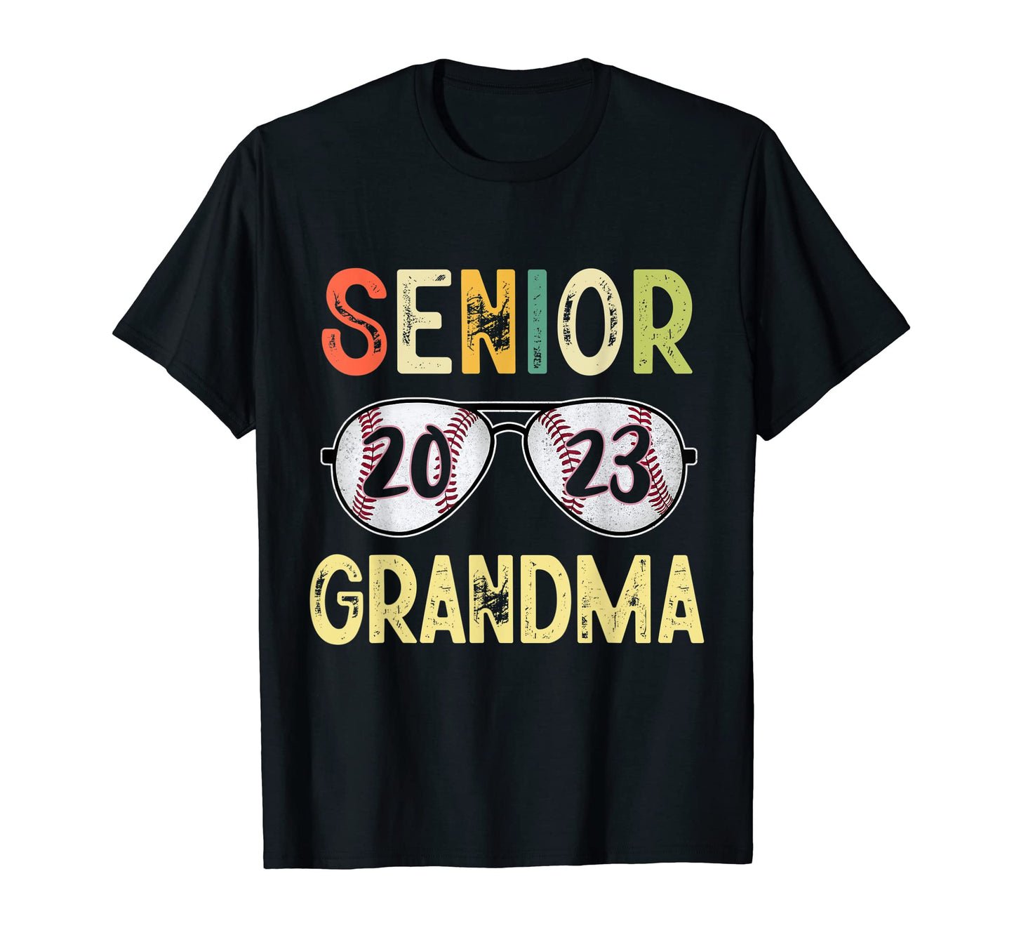 Senior Grandma 2023 Class 2023 T-Shirt - Fun Novelty Design for Adults - T-Shirt, Sweatshirt, Hoodie