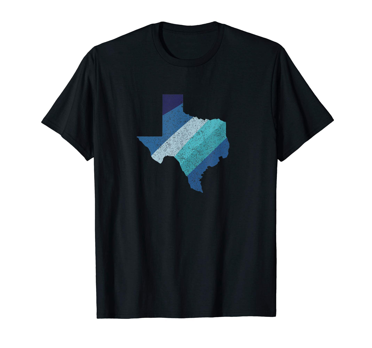 Texas Rainbow Outline Stripes T-Shirt - Novelty Apparel Men Women - T-Shirt, Sweatshirt, Hoodie
