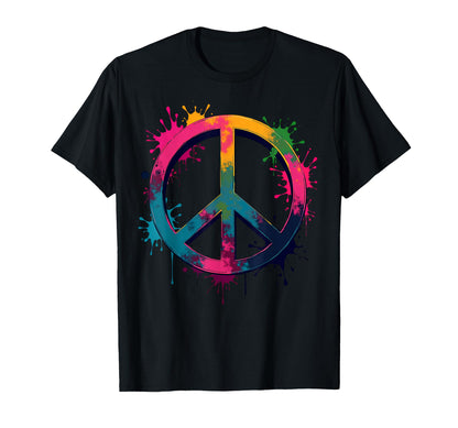 60S 70S Flower Power Groovy Love Peace T-Shirt - Custom Art Print Unisex - T-Shirt, Sweatshirt, Hoodie