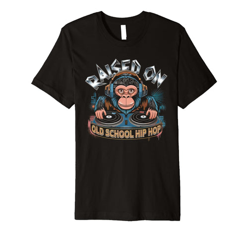 Raised Old School Graffiti Rap Hip Hop T-Shirt - Aesthetic Graphic Unisex - T-Shirt, Sweatshirt, Hoodie