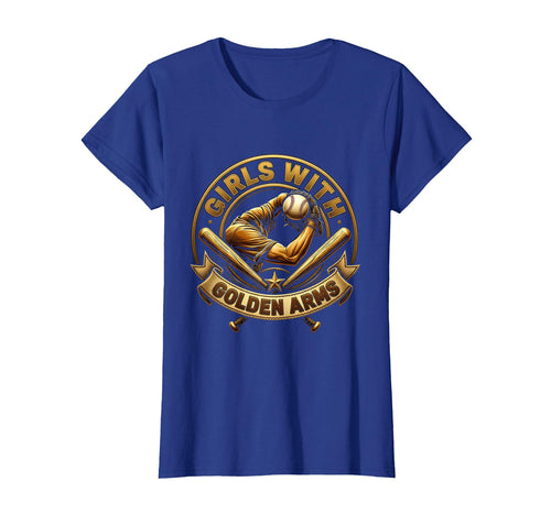 Golden Arms Womens Baseball T-Shirt - Novelty Apparel for Adults - T-Shirt, Sweatshirt, Hoodie