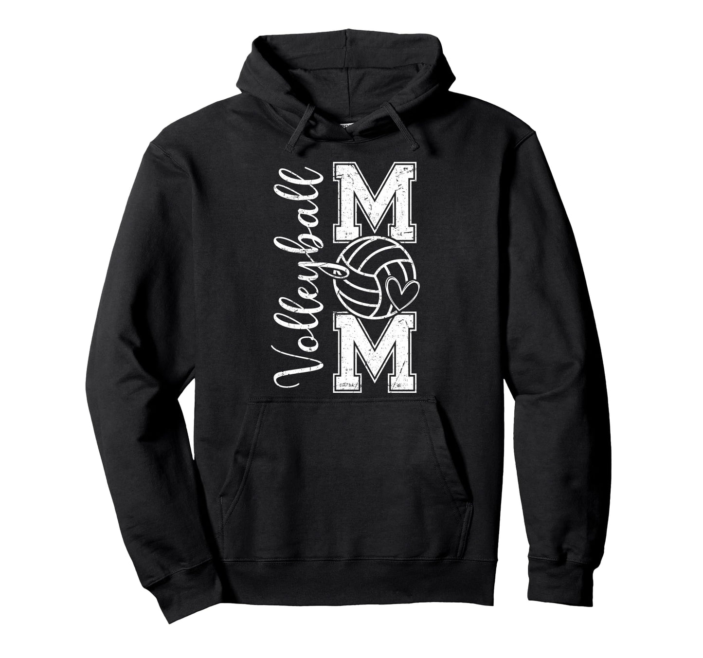 Volleyball Mom Game Day Vibes Hoodie - Casual Everyday Wear for Adults - T-Shirt, Sweatshirt, Hoodie